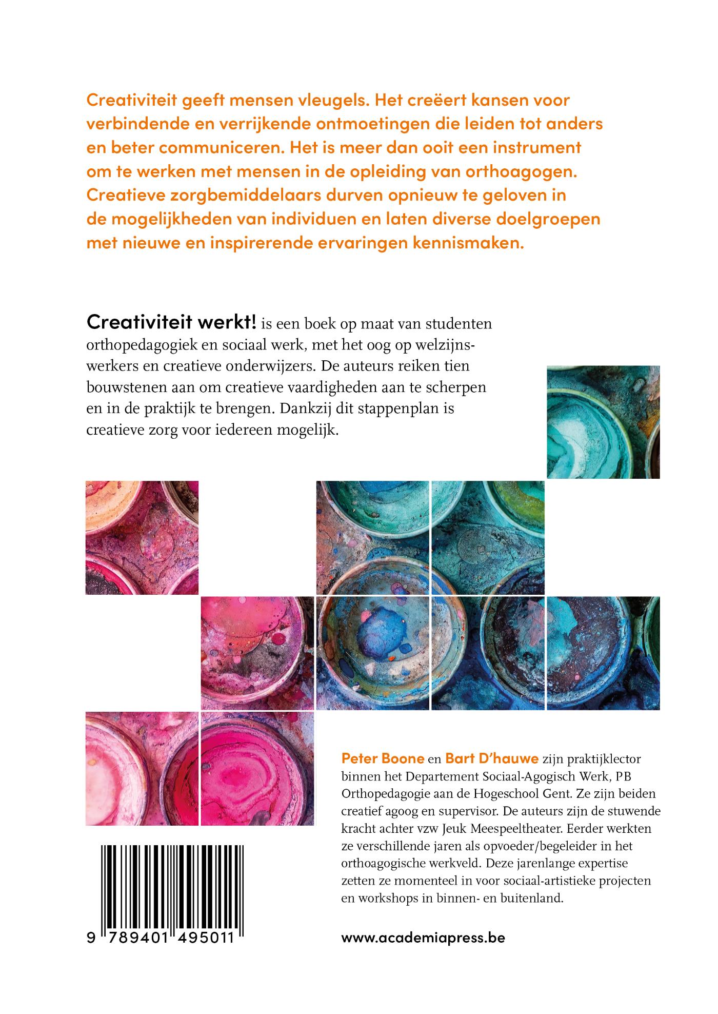 Achterkant van Creativiteit werkt