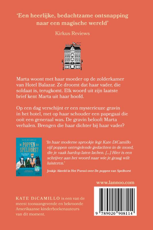 Achterkant van Hotel Balazar