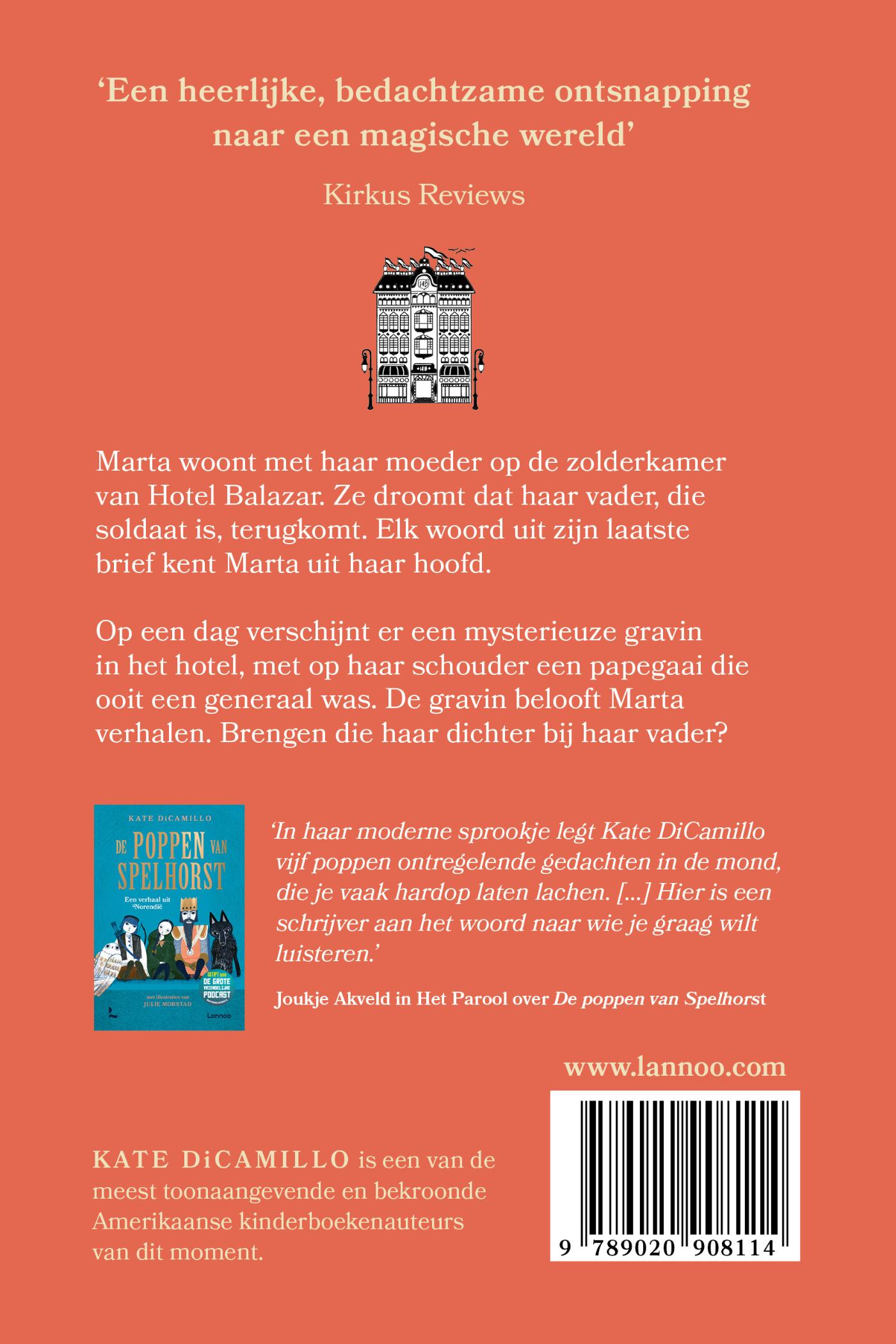 Achterkant van Hotel Balazar