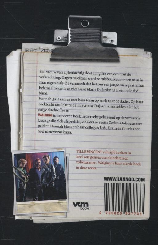 Achterkant van Walging