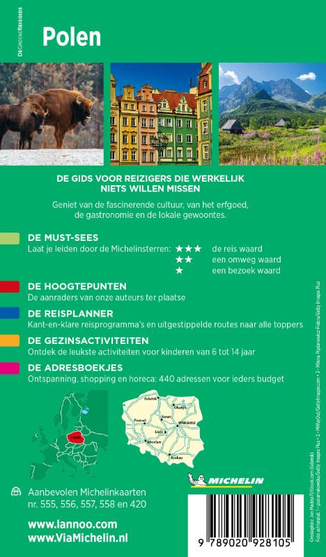 Achterkant van Polen