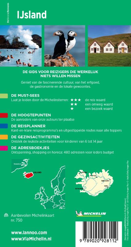Achterkant van IJsland