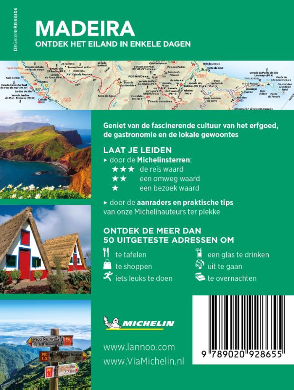 Achterkant van Short Break Madeira