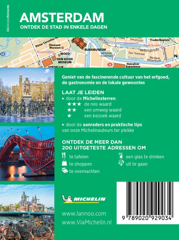 Achterkant van Short Break Amsterdam