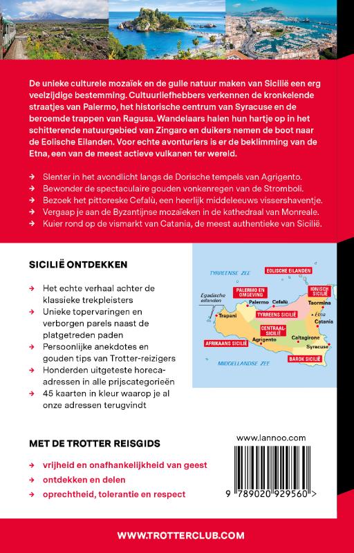 Achterkant van Sicilië