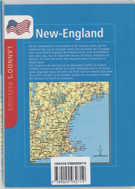 Achterkant van New England