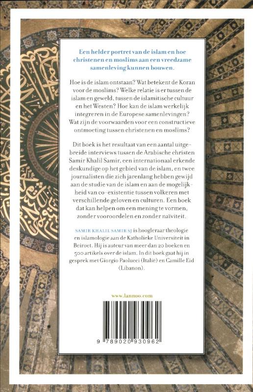 Achterkant van De islam en het westen