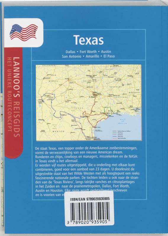 Achterkant van Texas