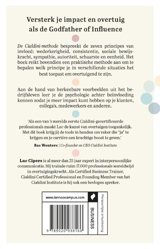 Achterkant van De Cialdini-methode