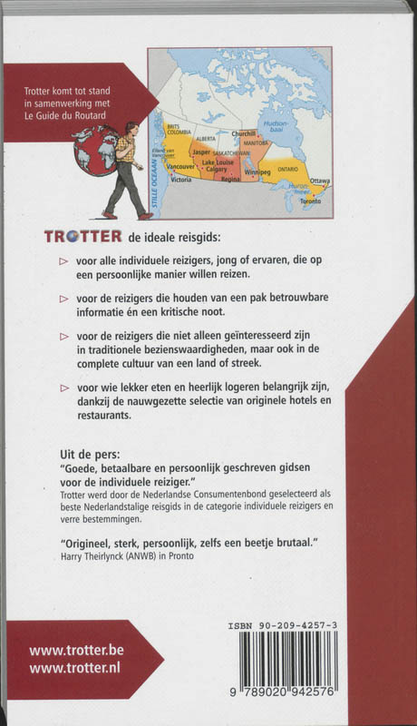 Achterkant van West-Canada