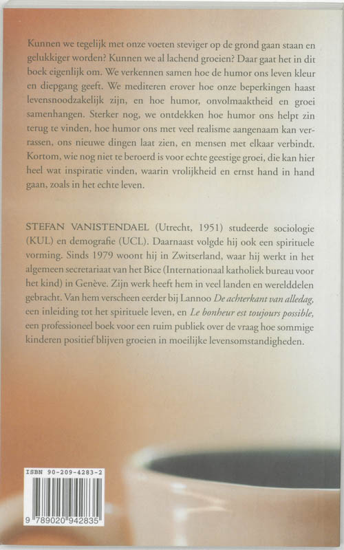 Achterkant van Gelukkig zijn we onvolmaakt