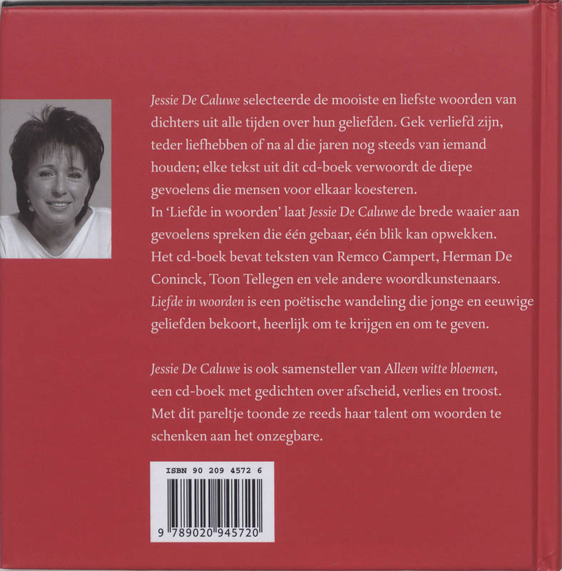 Achterkant van Liefde in woorden