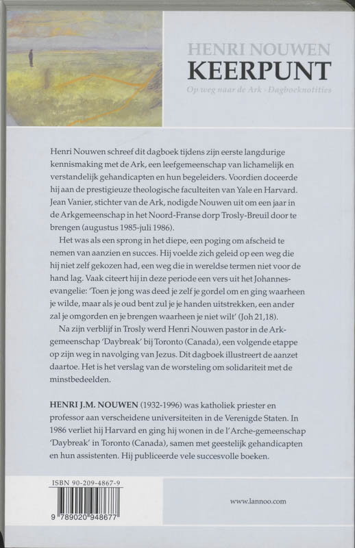 Achterkant van Keerpunt
