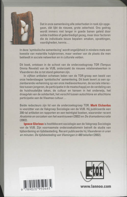 Achterkant van De symbolische samenleving