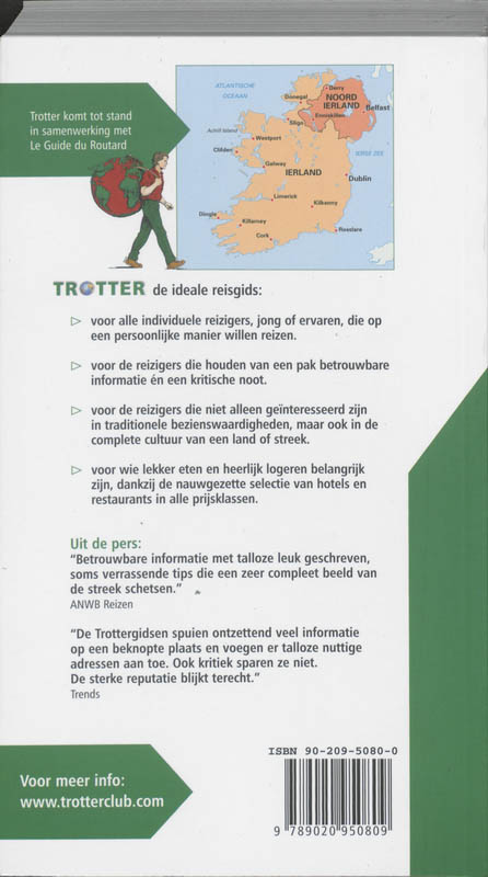 Achterkant van Ierland
