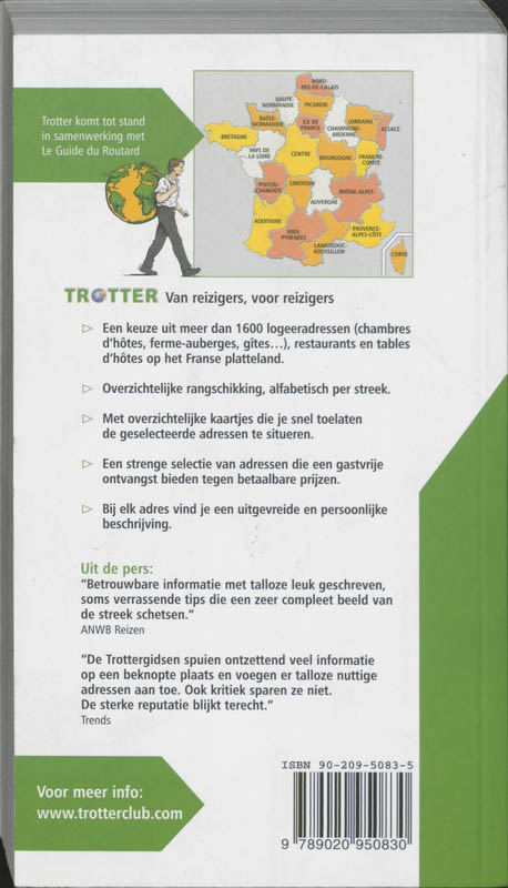 Achterkant van Frankrijk de beste landelijke hotels en restaurants