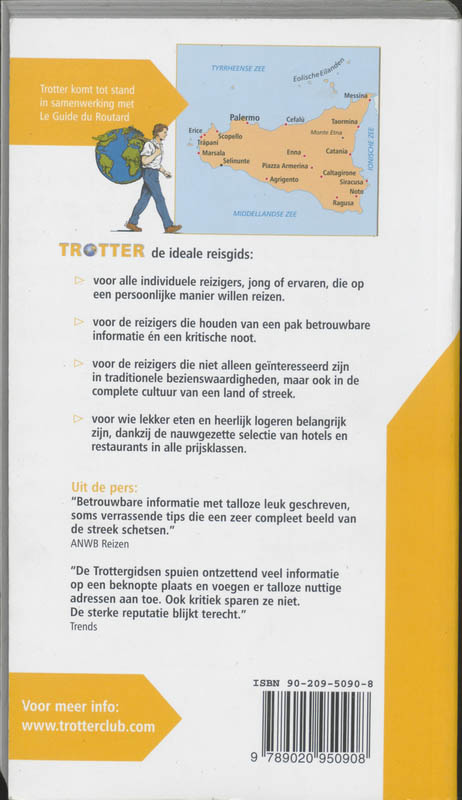 Achterkant van Sicilie