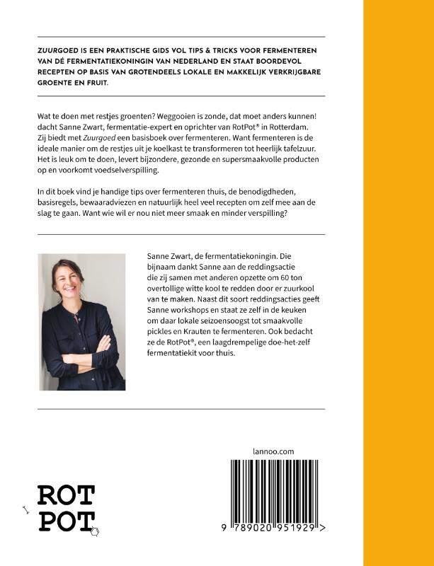Achterkant van Zuurgoed