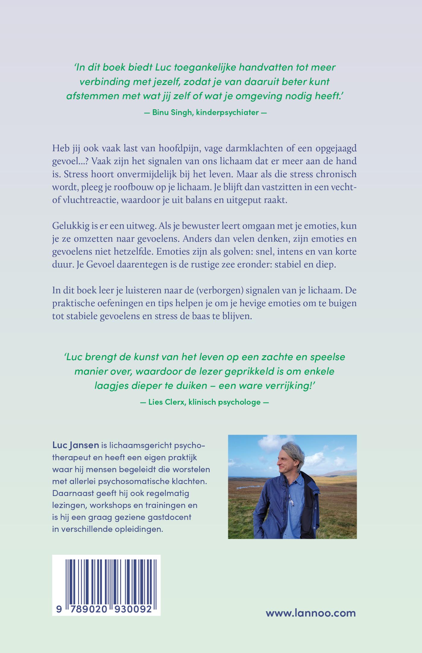 Achterkant van Je lichaam wil je iets vertellen
