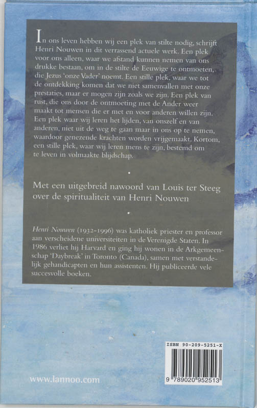 Achterkant van Even alleen