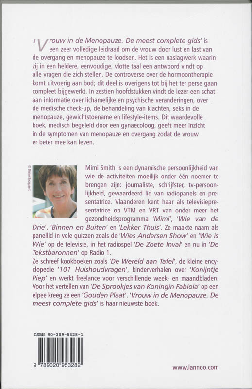 Achterkant van Vrouw in de menopauze