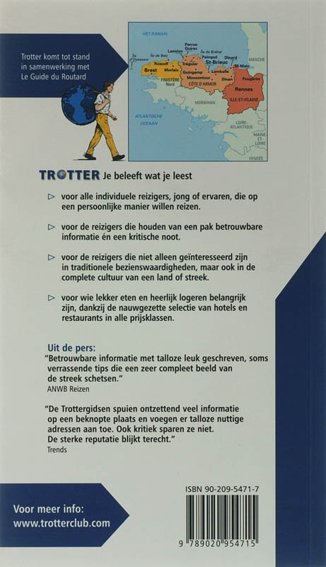 Achterkant van Noord-Bretagne