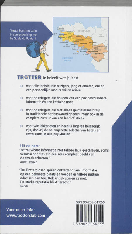 Achterkant van Zuid-Bretagne