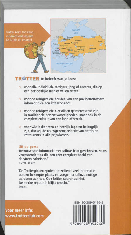 Achterkant van Turkije
