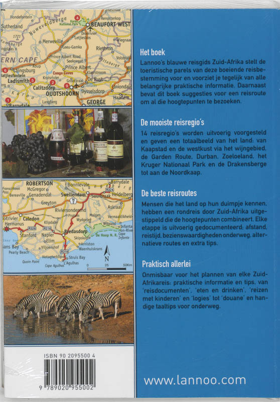Achterkant van Zuid-Afrika