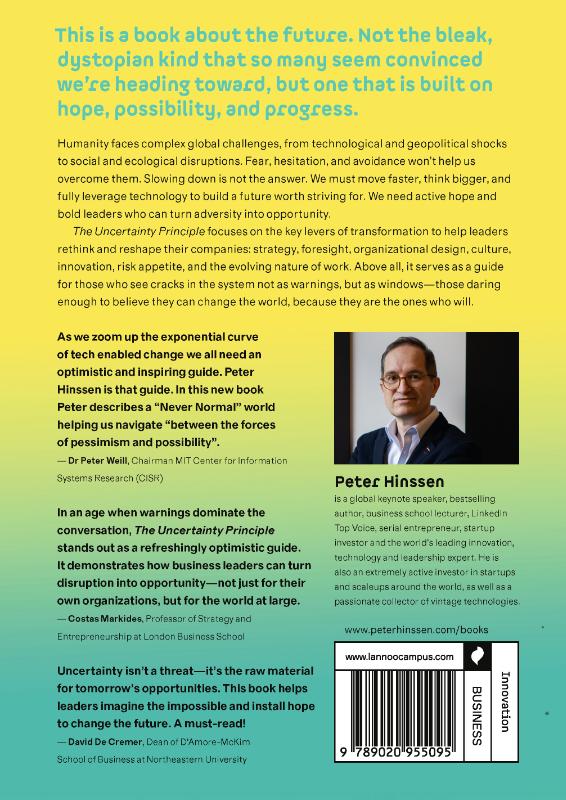 Achterkant van The Uncertainty Principle