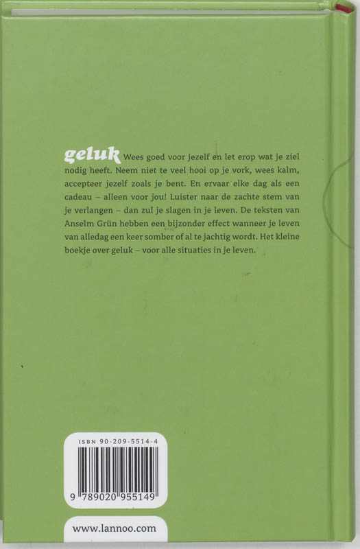 Achterkant van Geluk