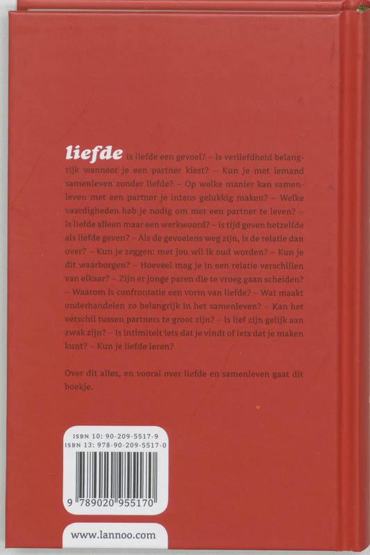 Achterkant van Liefde