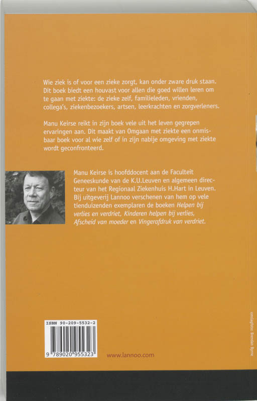 Achterkant van Omgaan met ziekte