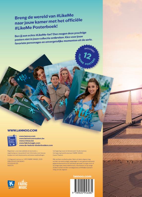 Achterkant van Posterboek