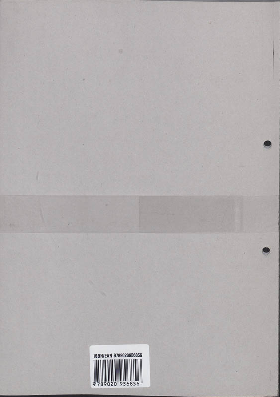 Achterkant van Werkboek