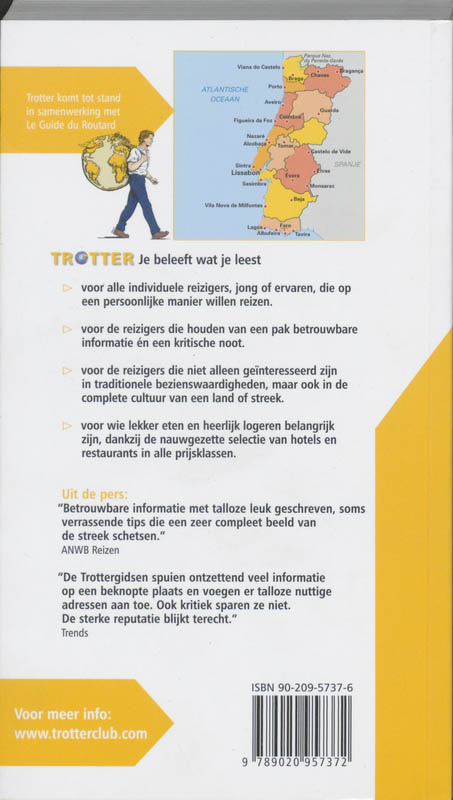 Achterkant van Portugal