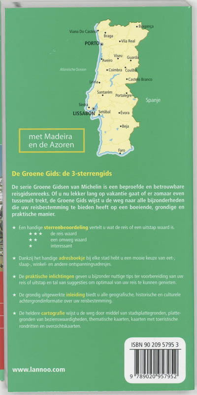 Achterkant van Portugal