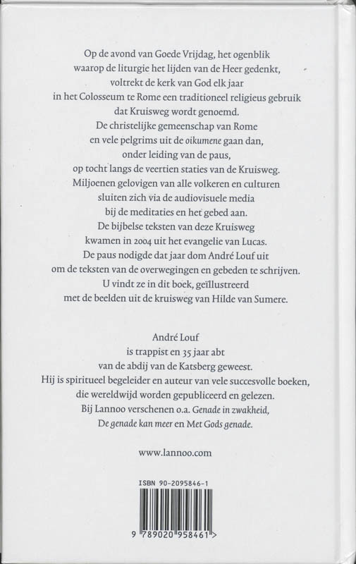 Achterkant van De kruisweg