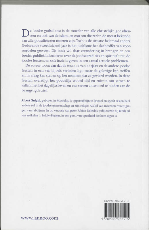 Achterkant van Oude bron, levend water