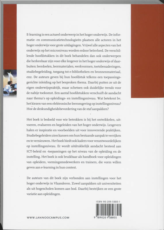Achterkant van Digitaal leren