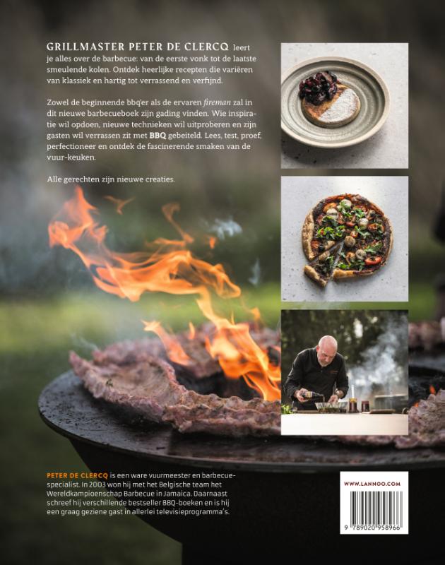 Achterkant van BBQ