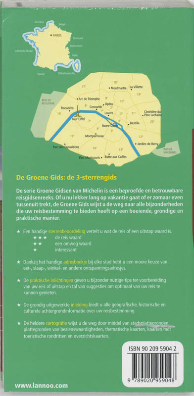 Achterkant van Parijs