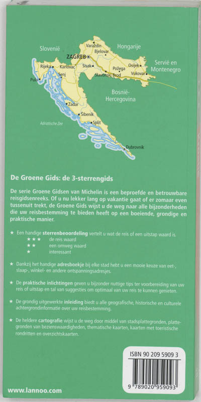 Achterkant van Kroatië