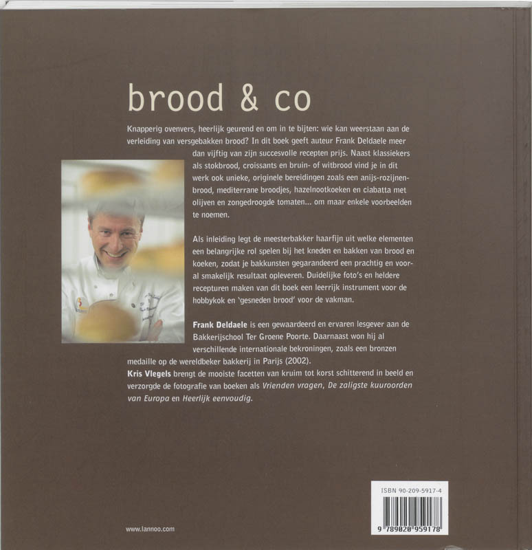 Achterkant van Brood & Co