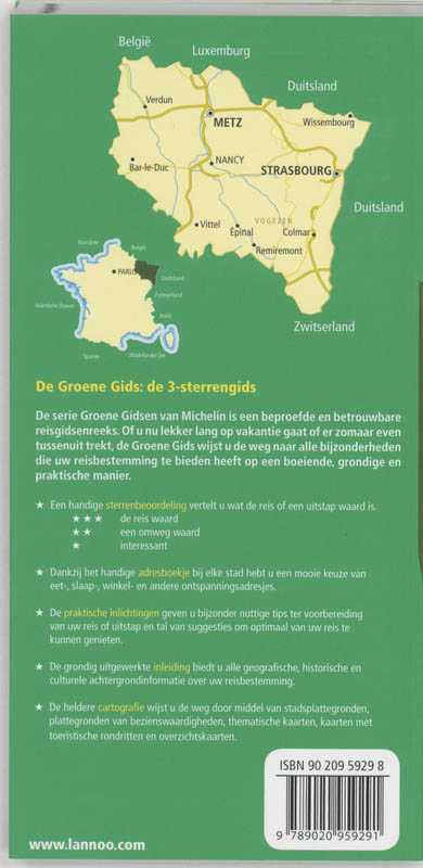 Achterkant van Elzas - Vogezen