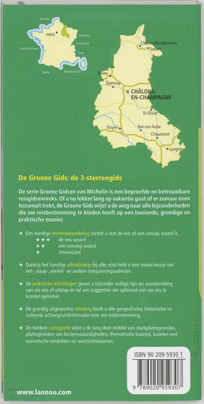 Achterkant van Champagne - Franse Ardennen