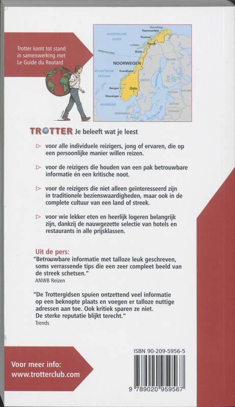 Achterkant van Noorwegen