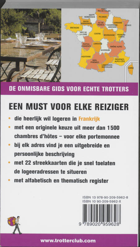 Achterkant van Chambres d'hotes in Frankrijk