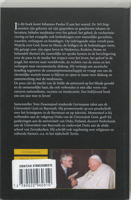 Achterkant van Heb vertrouwen