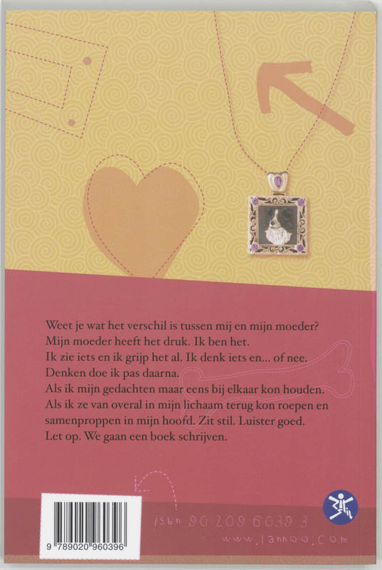 Achterkant van In mijn kop staat alles op zijn hoofd